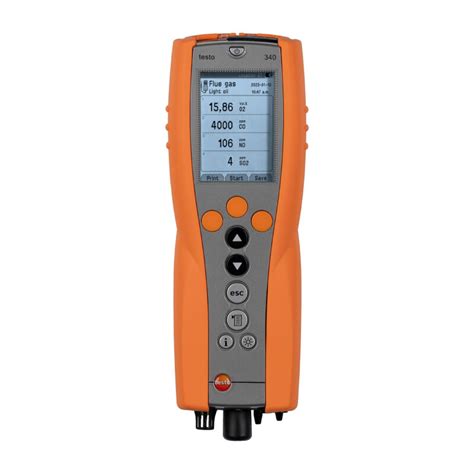 testo 340 flue gas analyzer manual|testo 340 manual pdf.